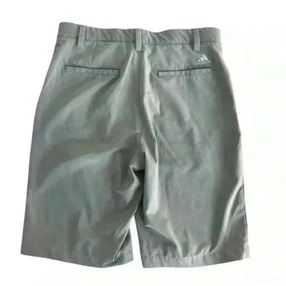 Adidas Men's Light Gray Golf Shorts - Picture 3 of 3
